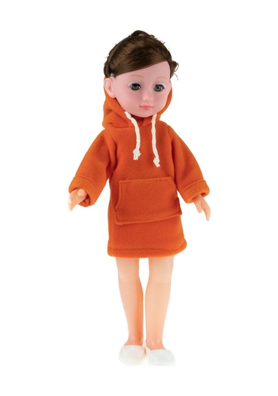 Oyuncak Bebek Elisa Kapşonlu Konuşan Bebek 42 Cm