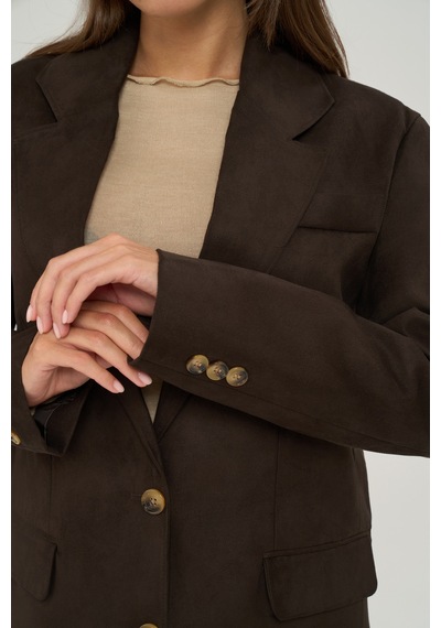 Mai Collection Arslev Acı Kahve Blazer Ceket