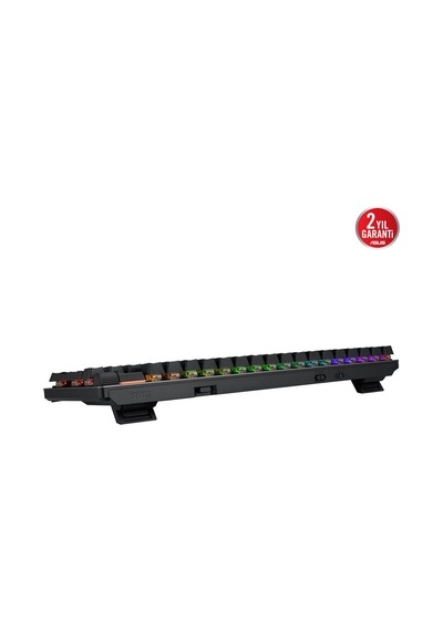 Asus Rog Strıx Scope Iı 96 Wl/rx Red/abs/tr Wıreless Oyun Klavyesi: Üç Modlu Bağlantı, Rog Rx Optik Anahtarlar, Pbt Tuş Kapakları, Silikon Yalıtım, Ek
