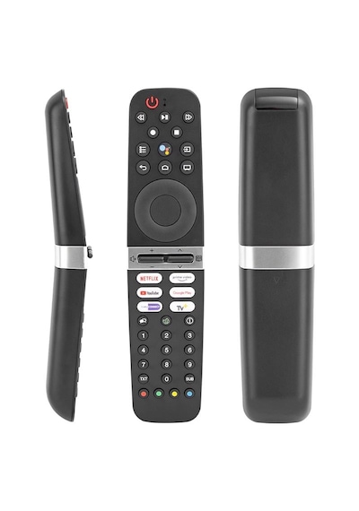 Arçelik Uyumlu A40 D 695 B / Beko Pro B65 C Ses Komutlu Netflix-prime Video-beinconnect-google Play-youtube-tv+ Tuşlu Lcd Led Tv Kumanda