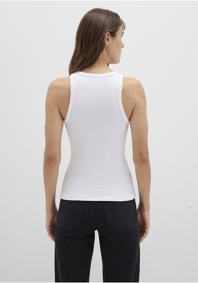 Mavi - Beyaz Basic Atlet 1612462-620