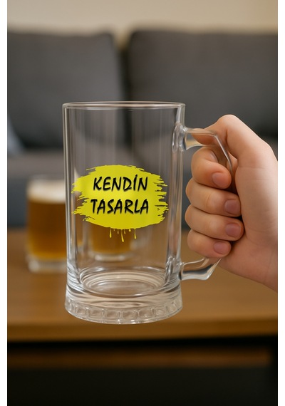 Kendin Tasarla Bardak - Kişiye Özel Bardak Satıya Sor 2 Bira Bardağı