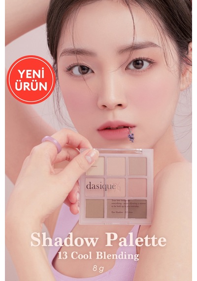 Dasique 3 Farklı Mat Dokuda Renk Seçenekleri Sunan Far Paleti Shadow Palette 13 Cool Blending 13 Cool Blending