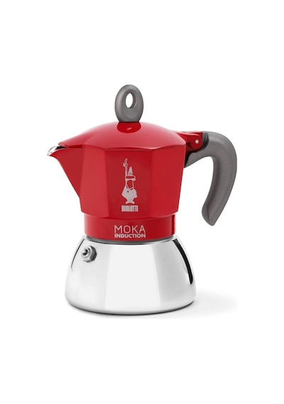 Bialetti İndüksiyon Mokapot Kırmızı 2 Cup