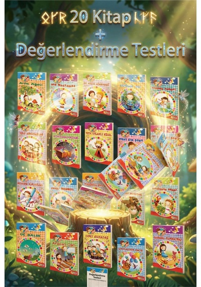 2. Ve 3. Sınıf Ay Işığı Hikayeler Dizisi 20 Kitap