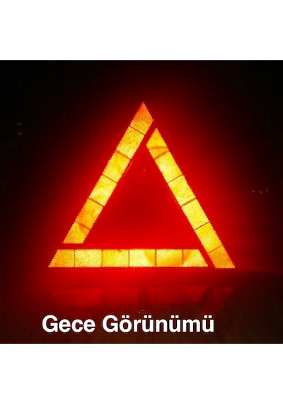 Ally Katlanabilir Araç Oto Acil Durum Arıza Reflektörü  Yansıtıcı