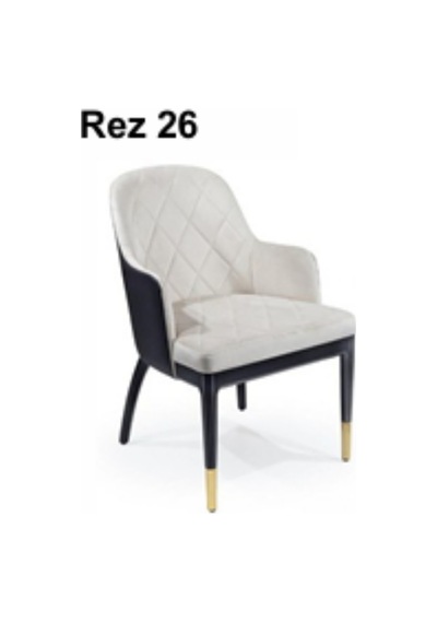 Rez 26 Modern Şık Ergonomik Dayanıklı Konforlu Ahşap Ayaklı Salon Yemek Sandalyesi Modeli Çok Renkli
