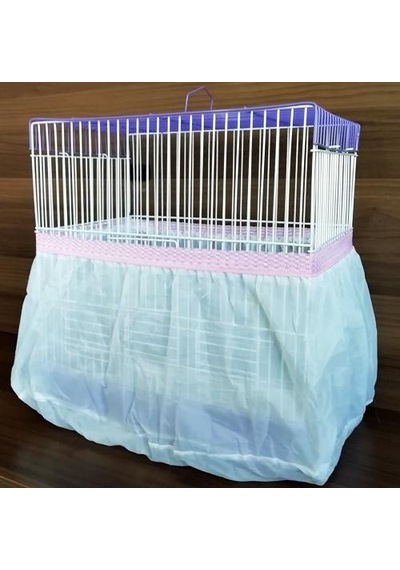 Bird Life Kuş Kafes Tülü 50 x 35 x 25 CM Pembe