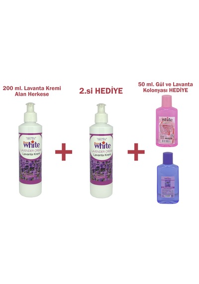 Hediyeli Ürün 200 Ml. Lavanta Kremi Alan Herkese