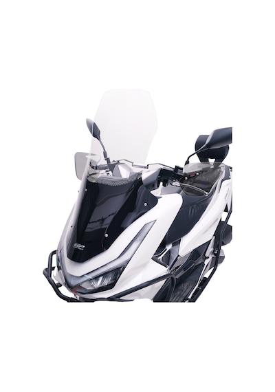 GP Kompozit Honda PCX 125 2025 Uyumlu Ön Tur Camı Şeffaf 79 cm