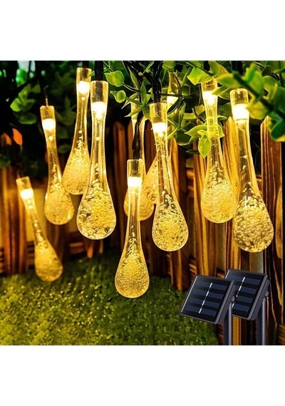 10'lu Günes Enerjili Led Bahçe Yolu Lambasi- Solar Aydinlatma Ip44 Su Geçirmez Isik Setil