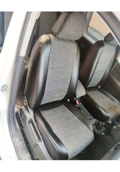 Volkswogen Caddy Keten Deri Karışımı 2015 Ile 2020 Arası Uyumlu Oto Koltuk Kılıfı