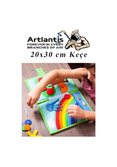 Pembe Keçe 50x70 Cm 2.0 Mm 1 Adet Renkli Hobi Keçesi Elişi Keçesi Anasınıfı Kreş Okul Öncesi