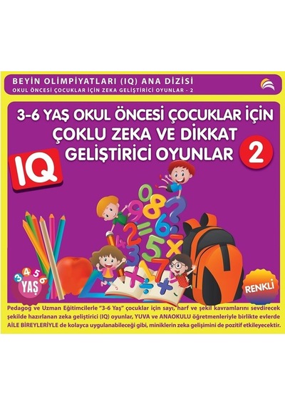 3-6 Yaş Okul Öncesi Çocuklar için Çoklu Zeka ve Dikkat Geliştirici Oyunlar 2- Ekinoks