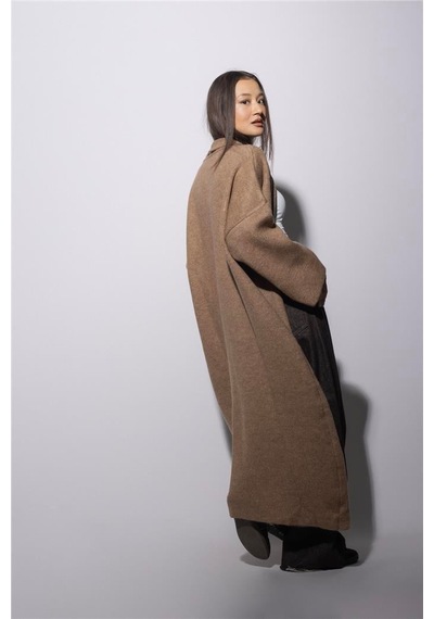 Avrile Salaş Triko Hırka Camel