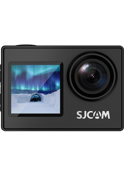 SJCAM SJ4000 Dual Screen WiFi 4K UHD 16MP 170° 2”/1.3” Çift Ekranlı Aksiyon Kamerası Siyah