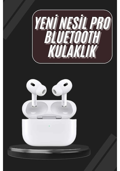 Mey İthalat Yeni Nesil Pro Bluetooth Kulaklık Android Ve İos Uyumlu Dokunmatik Kontrol