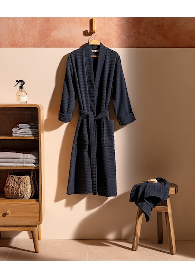 Madame Coco Carla Kimono Unisex Bornoz Set Born0000000022lacivert
