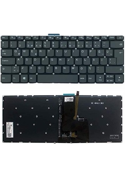 Lenovo İdeapad 320-14ıkb Notebook Klavyesi, Laptop Tuş Takımı Siyah Tr Işıklı / Kl0223ld