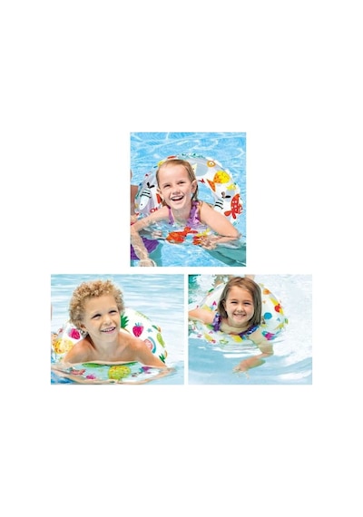 Intex Basklı Simit 51 Cm 3-6 Yaş - 1 Adet Stokta Olan Gönderilir