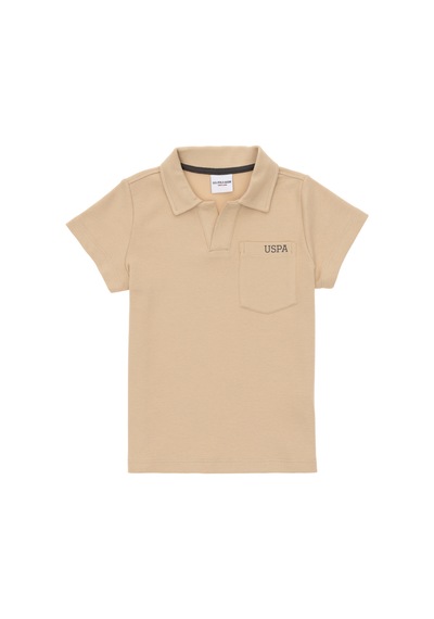 U.s. Polo Assn. Erkek Çocuk Kum Tişört 50295438-vr085 Kum