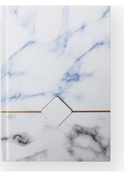 Keskin Marble Ciltli Defter 14x20 Çizgili 64 Yaprak 414641