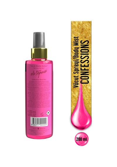 Eda Taşpınar Confessions Body Mist Vücut Spreyi 200 ML