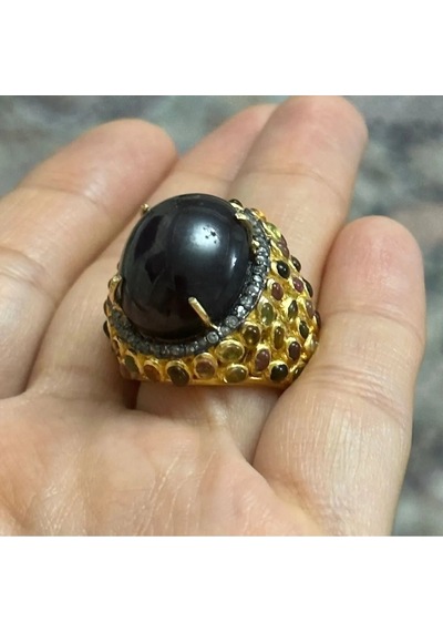 Star Ruby Elmas Yüzük 084
