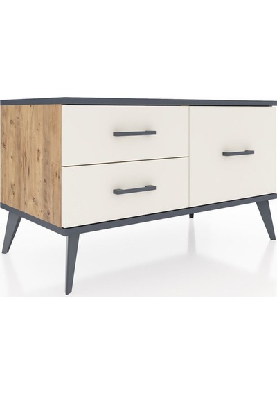 Hyperion Şifonyer 3 Raflı 88x44x48 Çam-antrasit/aytaşı Antrasit/aytaşı Hyperion Şifonyer 3 Raflı 88x44x48 Çam-antrasit/aytaşı Antrasit/aytaşı