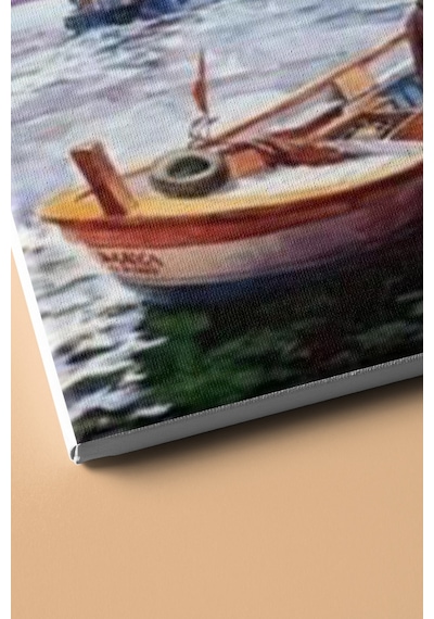 Webstyle Sayılarla Boyama Seti Kasnaklı Boğazdaki Balıklar 40 X 50 Cm