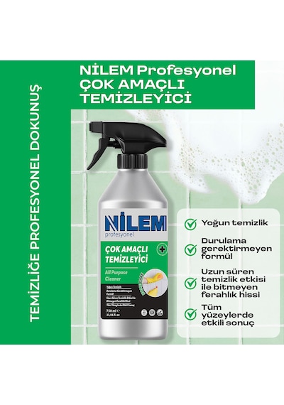 Nilem Profesyonel Çok Amaçlı Temizleyici 750 ML