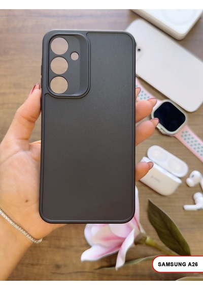 Samsung Galaxy A26 Uyumlu Kamera Korumalı Darbeye Dayanıklı Renk Atmayan Keep Silikon Kılıf Siyah