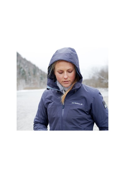 Jack Wolfskin Dna Rhapsody Texapor 3ın1 Kadın Su Geçirmez Outdoor Mont S18 S18