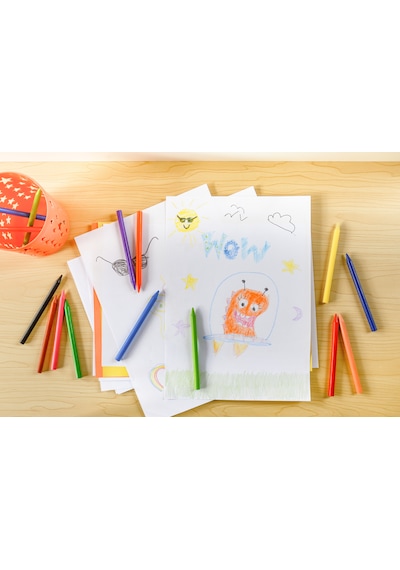 Bic Kids Plastidecor Silinebilir Elleri Kirletmeyen Pastel Boya 24 Renk