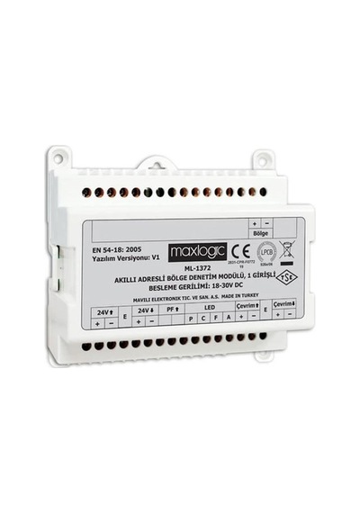 Mavili Ml-1372 Bölge Denetim Modülü, 1 Girişli