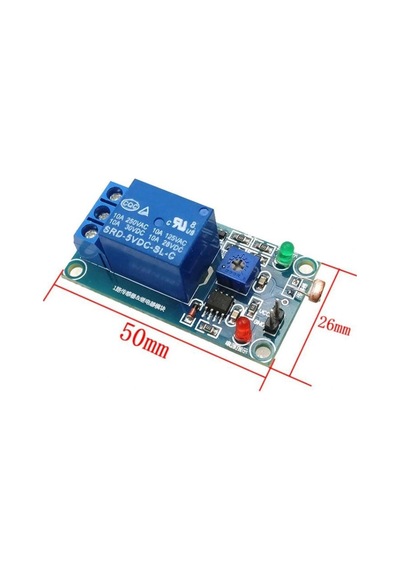 5v Tek Kanal Ldr Işık Kontrollü Röle Modülü