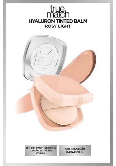 True Match Hyaluron Tinted Balm Fondöten - 2 Rosy Light 3600524253424-11333