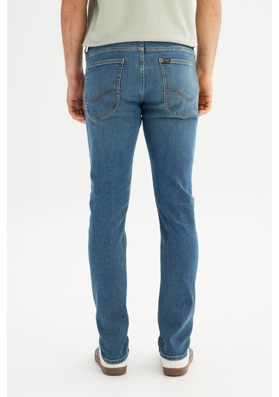 Lee Luke Denim Pantolon Midblue Çok Renkli