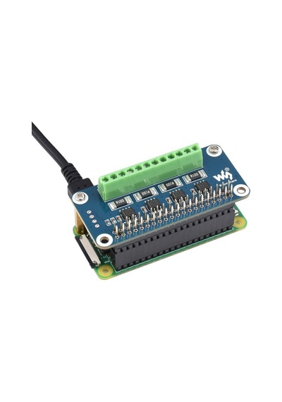 4 Kanallı Akımgerilimgüç Monitör Raspberry Pi Hat