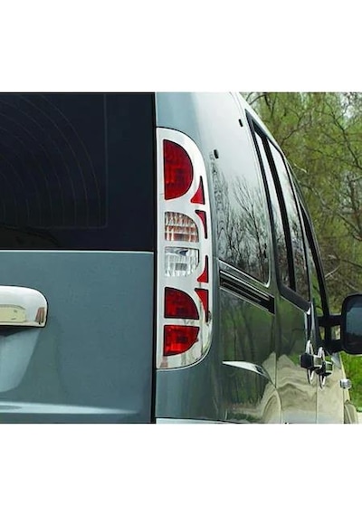 Fiat Doblo 2006-2010 Krom Stop Çerçevesi