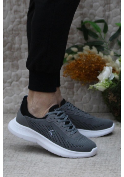 Kinetix Thanos Tx Gri Siyah Ürün Comfort Erkek Spor Ayakkabı 001