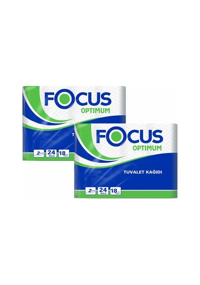 Supclean Focus Optimum Tuvalet Kağıdı 2 Katlı 24 Rulo 2 Adet