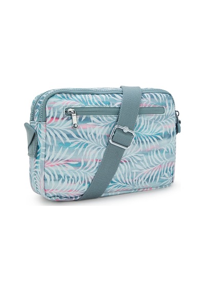 Kipling Kıplıng Abanu M Orta Boy Omuz Çantası Desenli Palmtree Leaves Desenli Çok Renkli