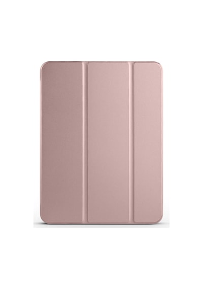 Apple Uyumlu iPad  Pro 11 2025 M5 Mkst Smart Cover Kalem Bölmeli Standlı 1-1 Kılıf - Rose Gold Tablet Kılıfı