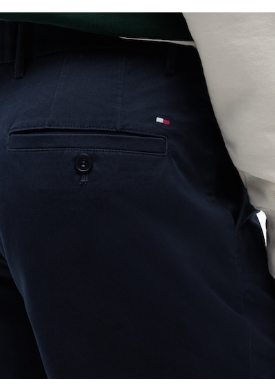 Tommy Hilfiger Dover 8 Inc Ess Twıll Short Erkek Mavi Şort - Mw0mw42352
