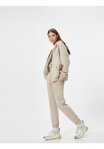 Koton Jogger Eşofman Altı Beli Lastikli Bağcıklı Cep Detaylı Bej 4wal40002ık 4WAL40002IK057 Ekru Koton Jogger Eşofman Altı Beli Lastikli Bağcıklı Cep Detaylı Bej 4wal40002ık 4WAL40002IK057 Ekru