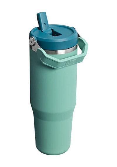 Stanley The Iceflow Flip Straw 2.0 Tumbler 0.89l Pipetli Termos 10-13424-0213 Yeşil