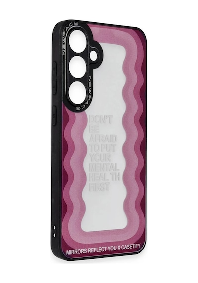 Newface Samsung Galaxy S24 Plus Kılıf Mirror Desenli Kapak - Mirror - 11 Çok Renkli