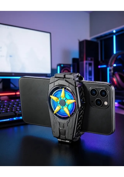 Astraltech Taşınabilir Telefon Soğutucu Sessiz Fan İle 2000mah Pil