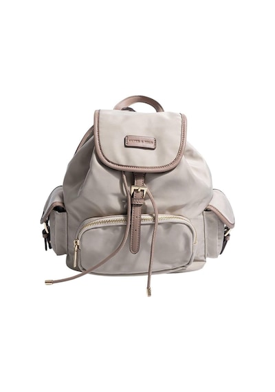 Silver Polo Sp1207 Kadın Sırt Çantası Saten Bej-kum